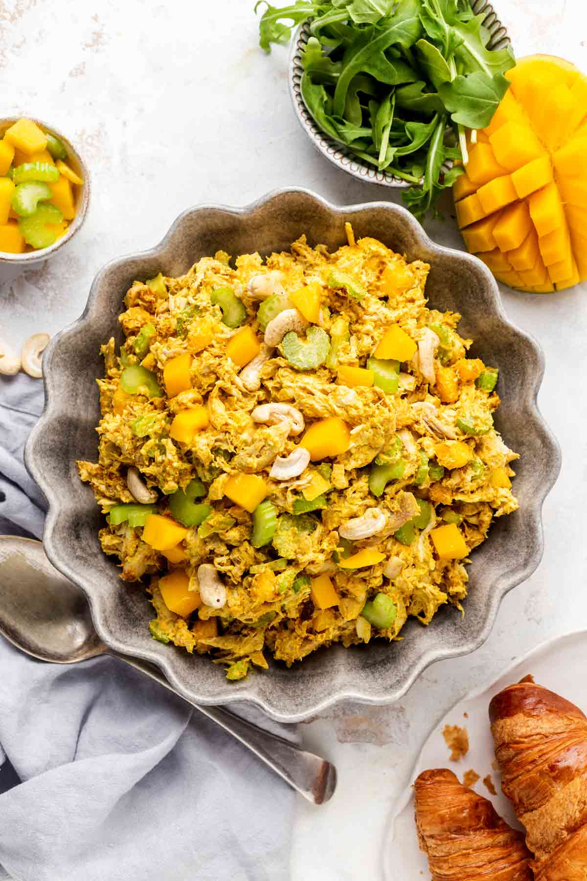 Easy Curried Mango Chicken Salad: Gluten-Free & Versatile Recipe